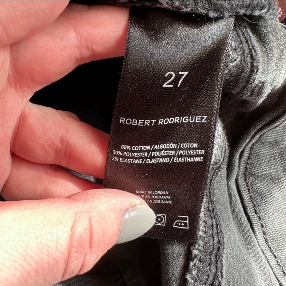 Robert Rodriguez grey mi cielo high rise distressed jeans - Picture 10 of 10